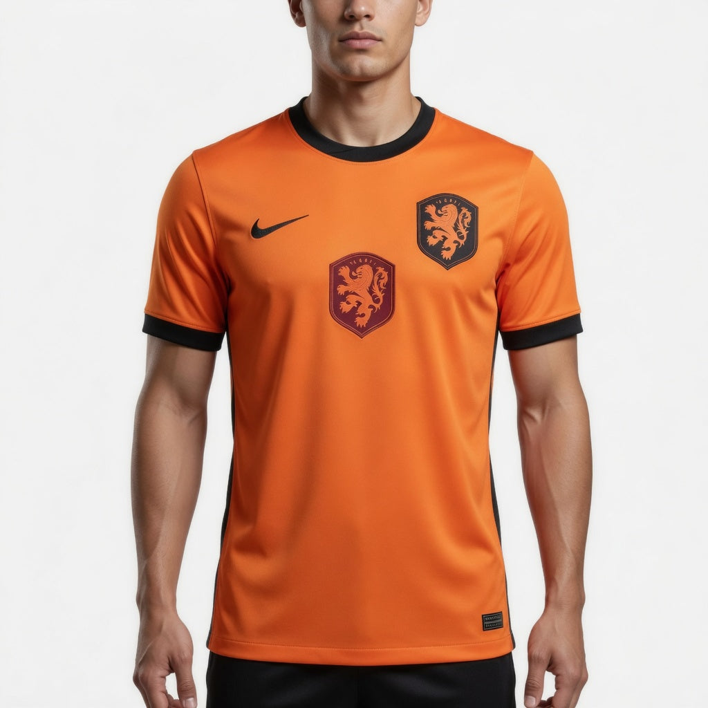 Netherlands 2026 Home Authentic Jersey - Men's