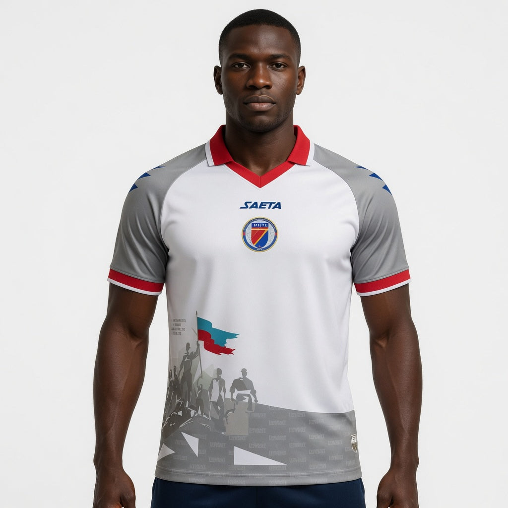 Haiti National Team 2026 White Revolution Special Jersey