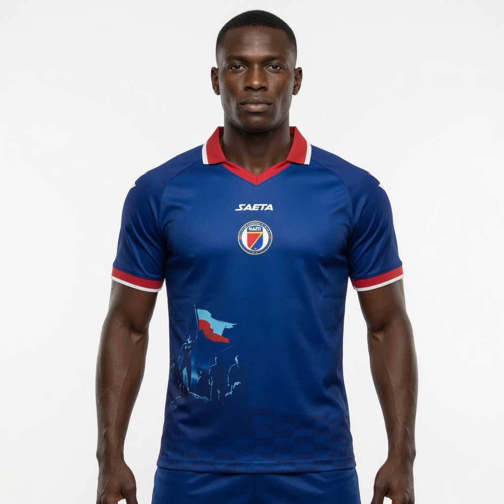 Haiti National Team 2026 Blue Special Jersey - Saeta