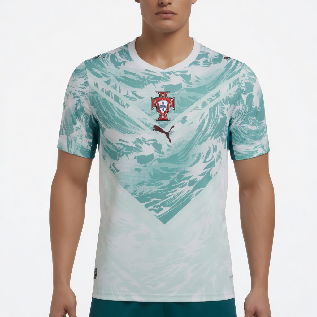 Portugal 2026 Away Jersey - Men's (Wave Pattern)